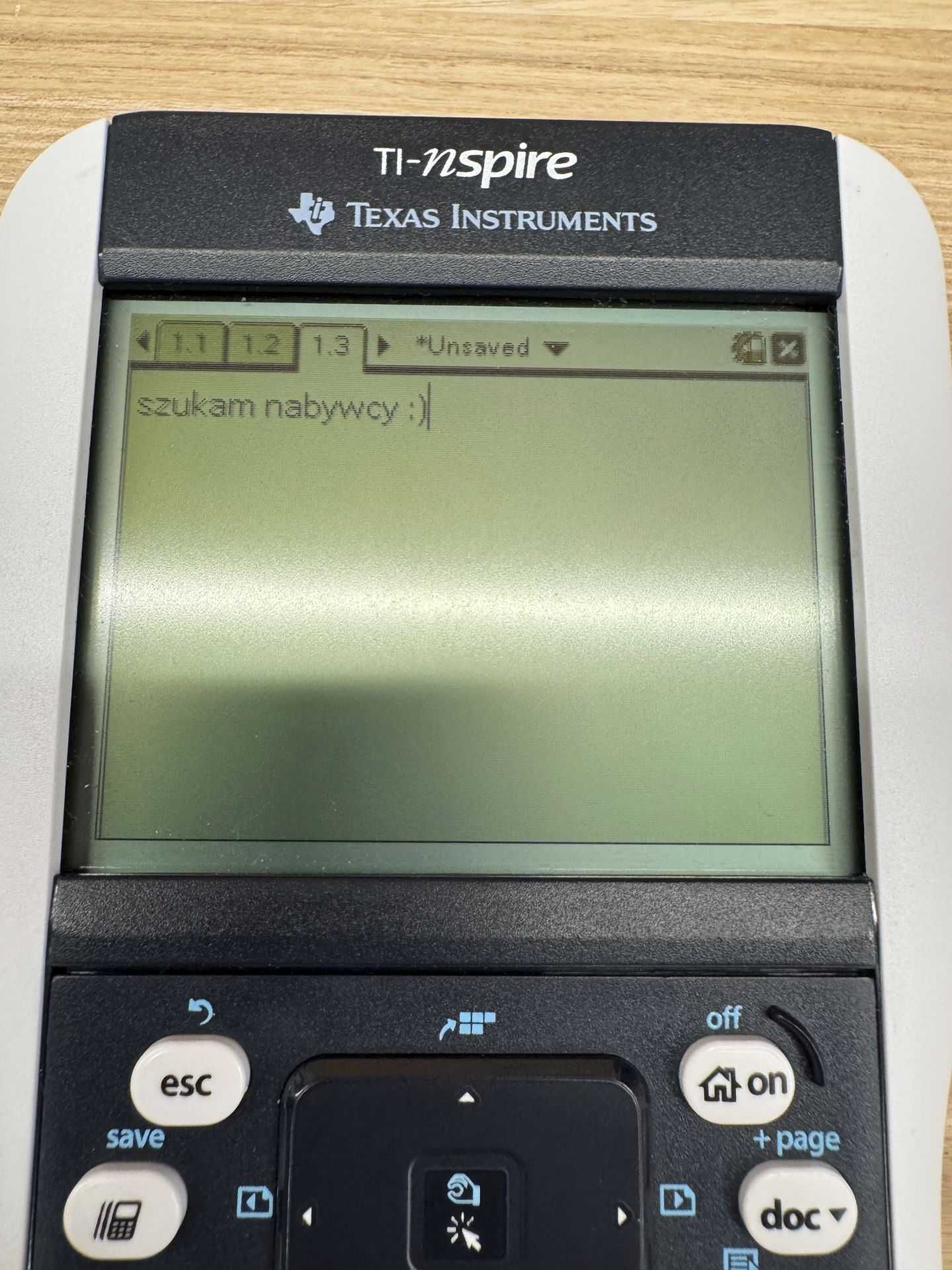 Kalkulator naukowy Texas Instruments TI-NSPIRE Touchpad QWERTY