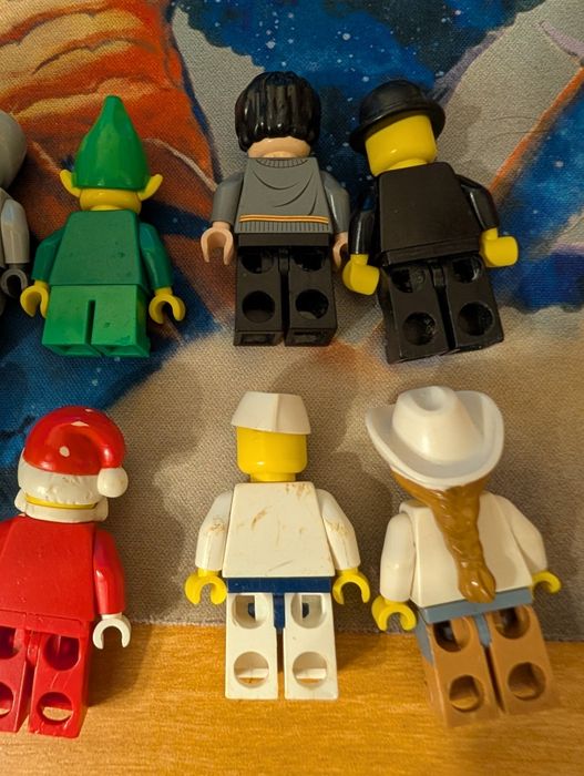 Figurki LEGO cmf uszkodzone różne