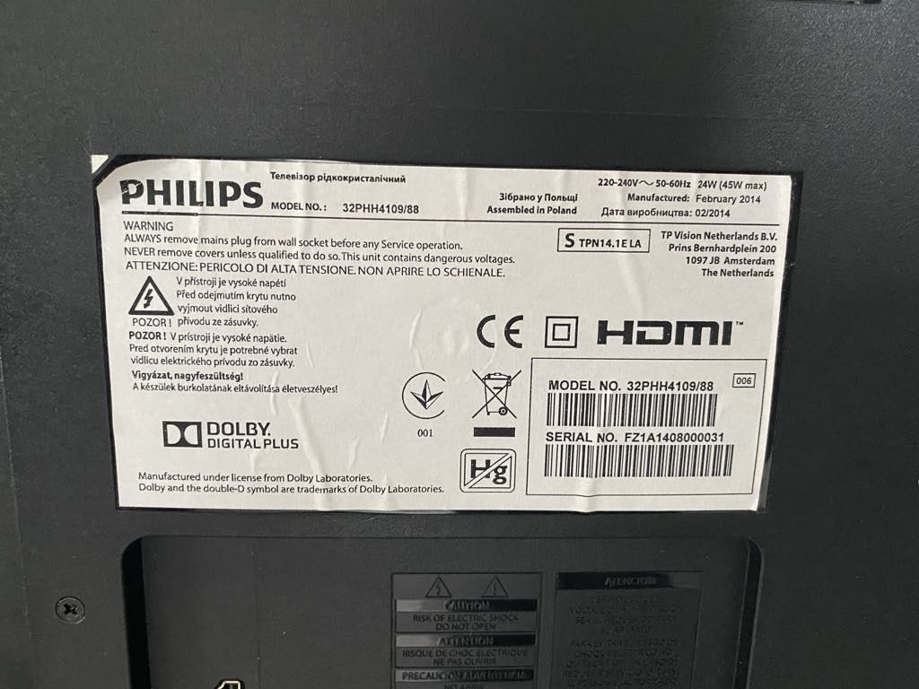 Telewizor philips 32 cale