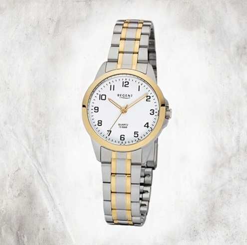 Regent Zegarek damski j Kwarcowy bransoletka Srebrny BOSHIYA