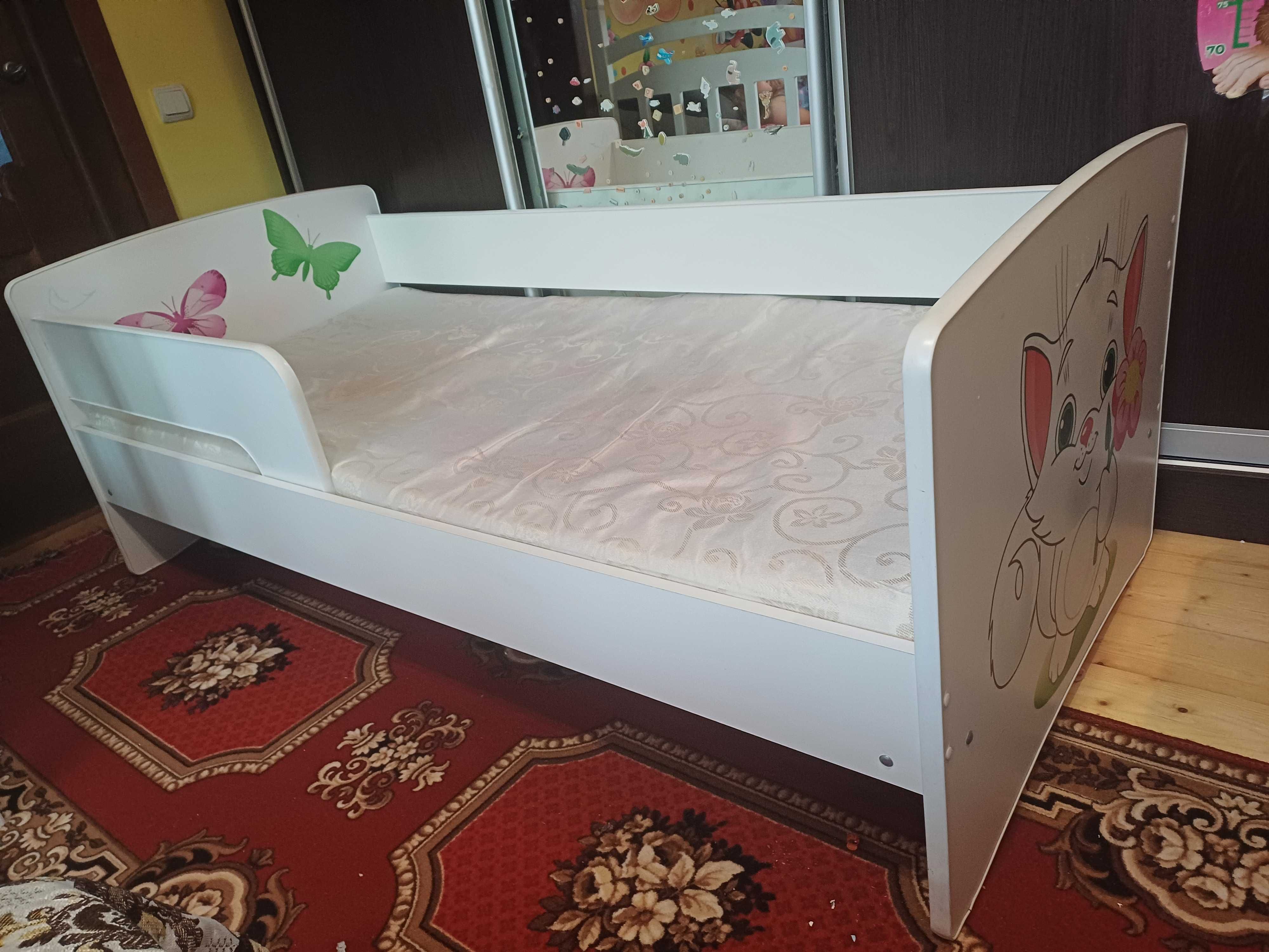 ліжко б/у дитяче 173×80