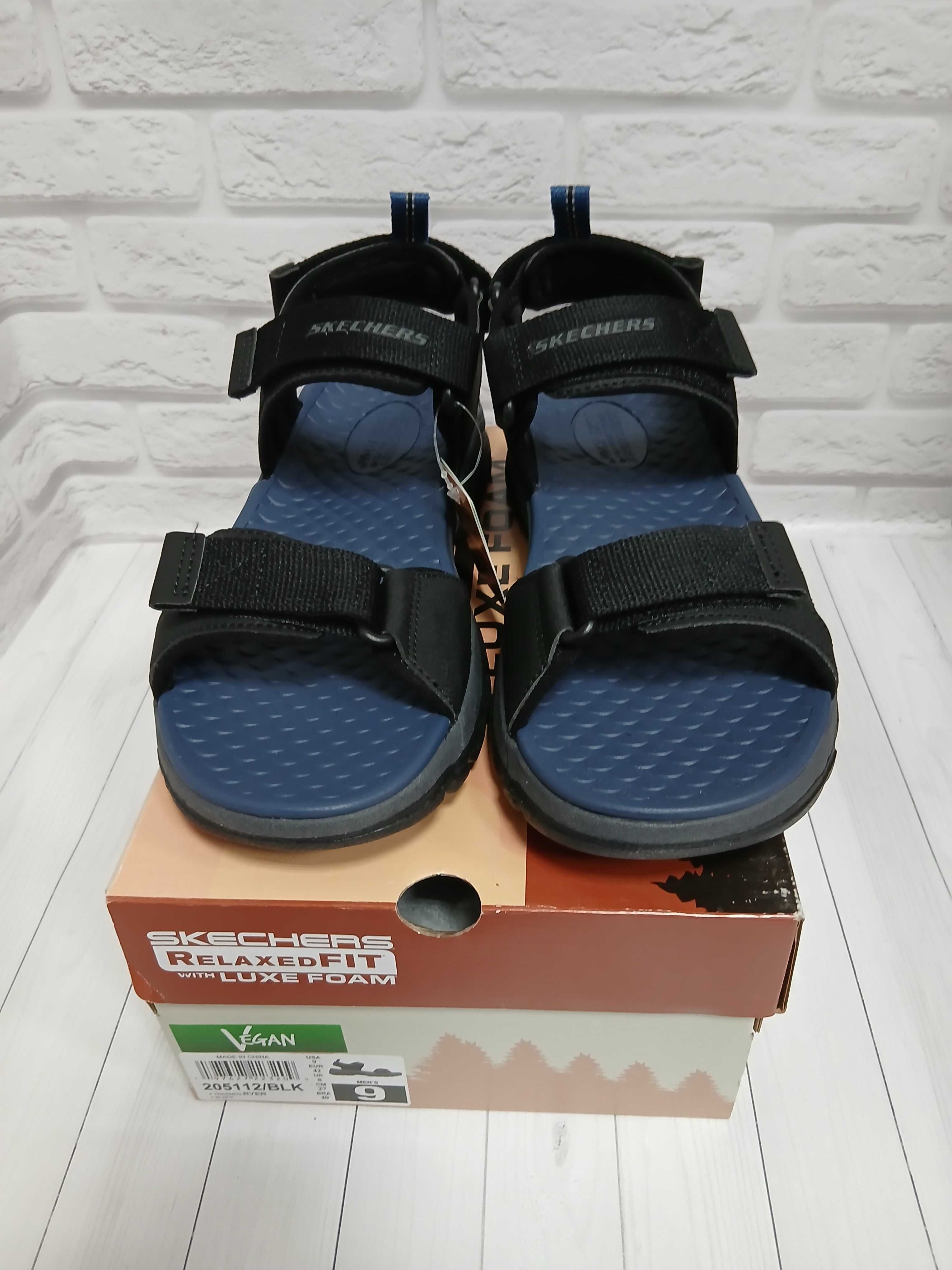 Чоловічі сандалії Skechers Tresmen 205112 BLK