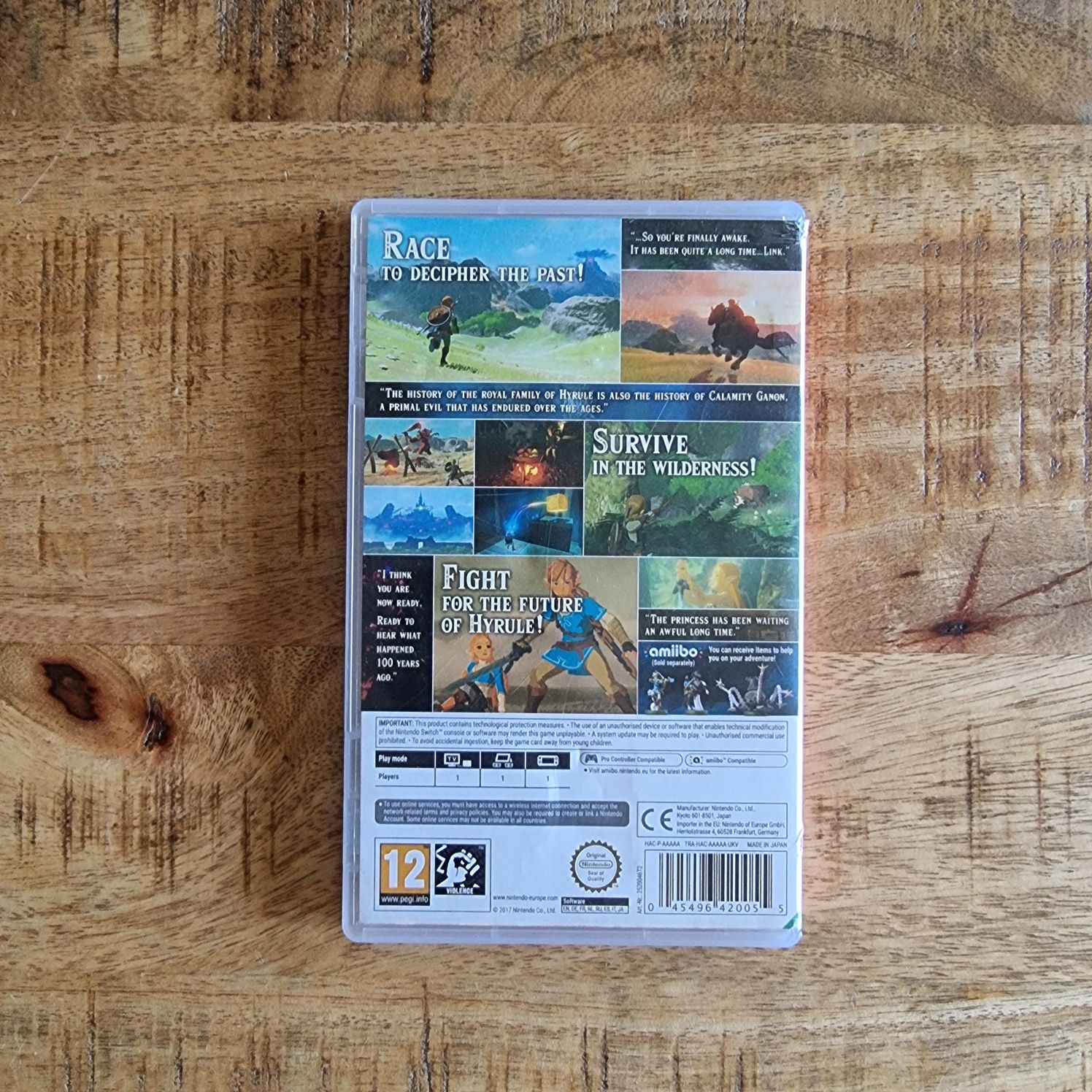 Legend of Zelda Breath of the Wild Nintendo Switch