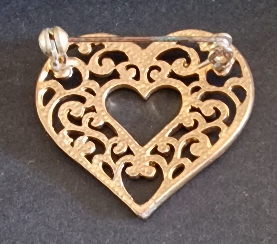 Pin Broche Vintage Heart
