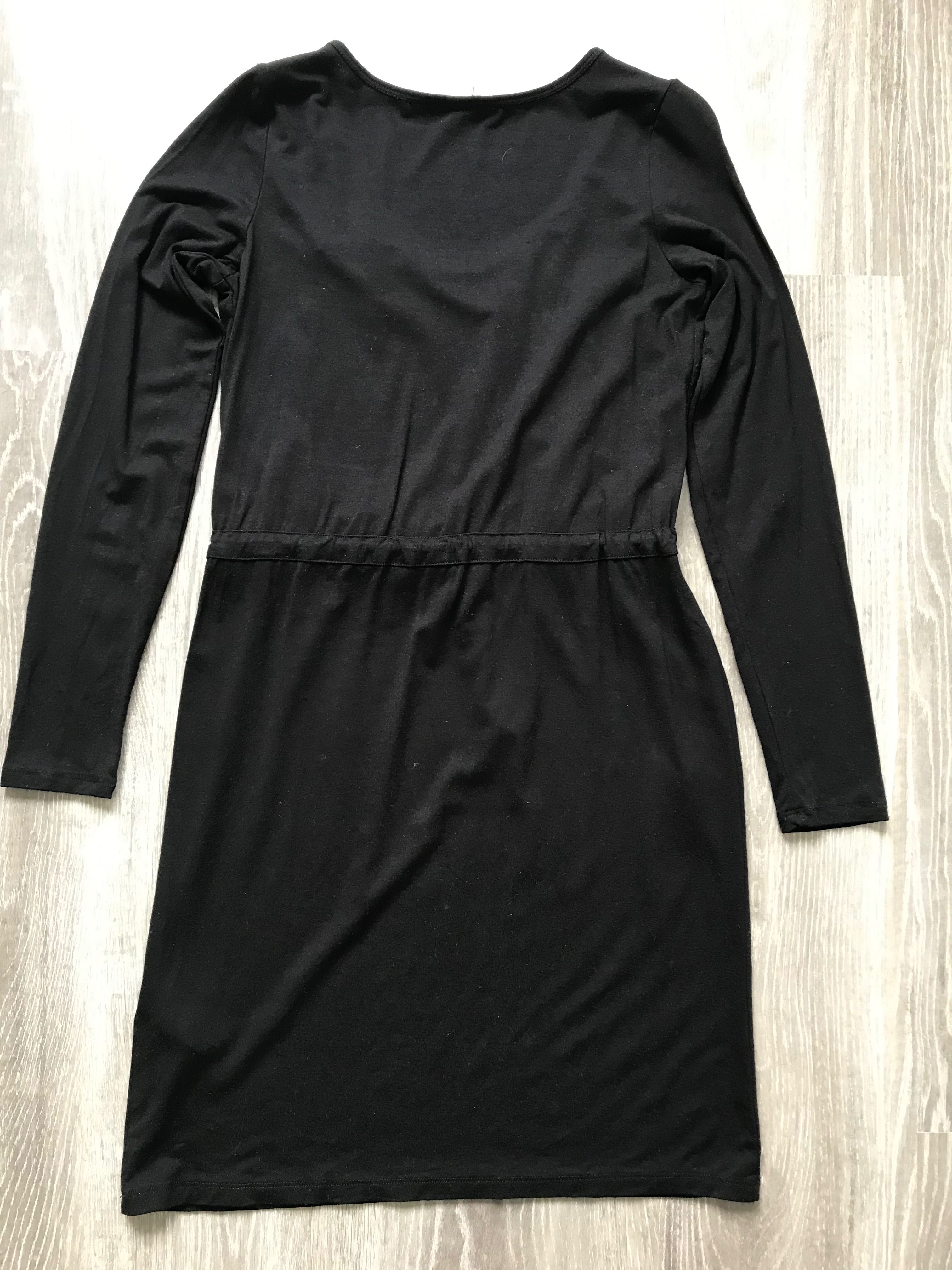 Sukienka do karmienia H&M xs czarna wiskoza
