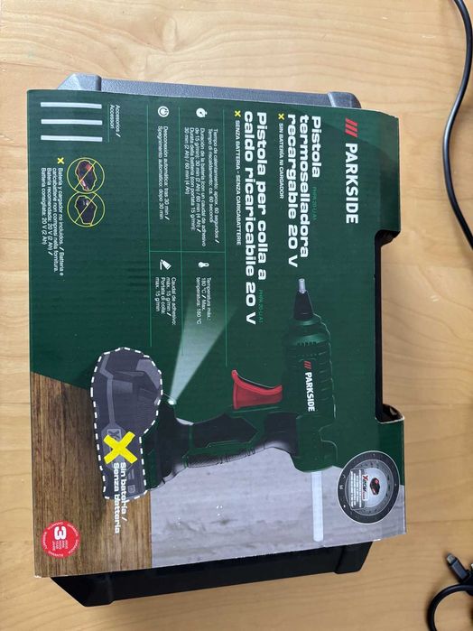 Pistola de Cola Parkside 20V