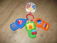 Grające kluczyki Fisher price - język duński.