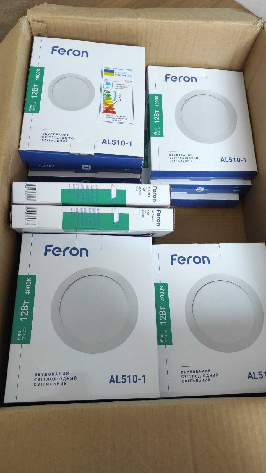 Новий світлодіодний світильник Feron 12W