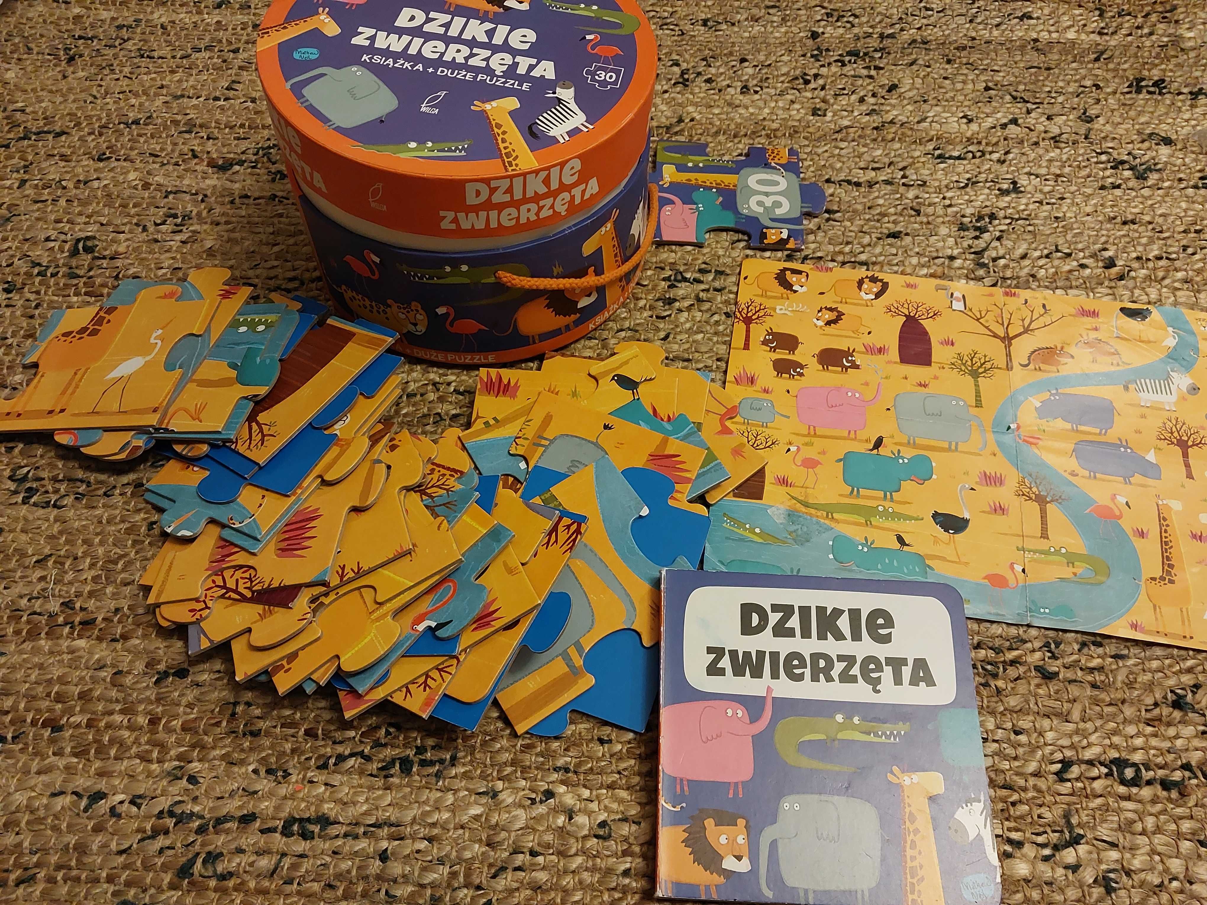 Dzikie zwierzęta duże puzzle 30 ,Wilga