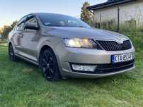 Skoda RAPID Rapid polski salon xenon grzane fotele tempomat climatronic 2klp klucz
