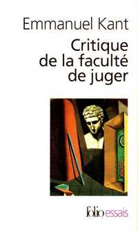 Livro - Critique de la Faculté de Juger - Immanuel Kant