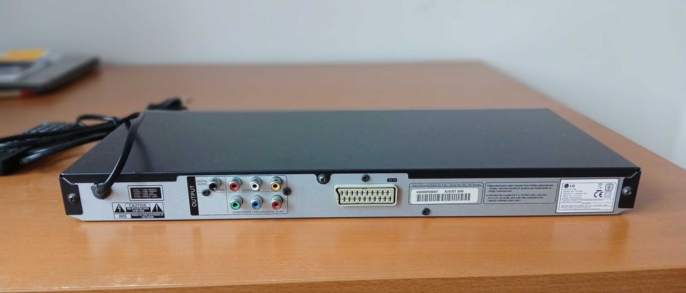 Odtwarzacz DVD LG DVX380