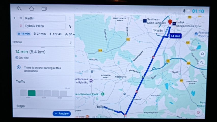 Radio GPS nawigacja kolor 3D dotyk KAMERA android nissan QASHQAI J10