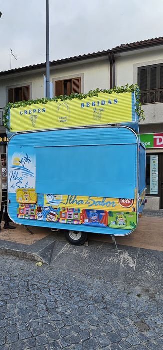 roulote de crepes e bebidas