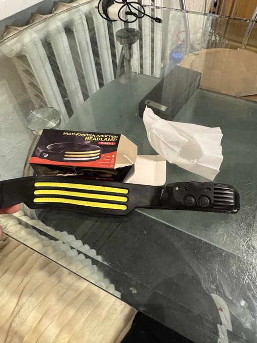 Фонарь налобний діодний лєд