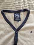 Sweter rozpinany 134 cool club szary