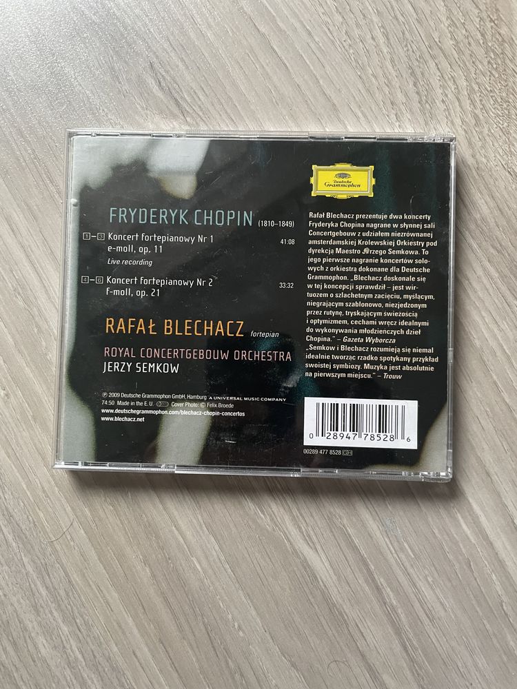 Rafał Blechacz - Chopin: koncerty fortepianowe CD