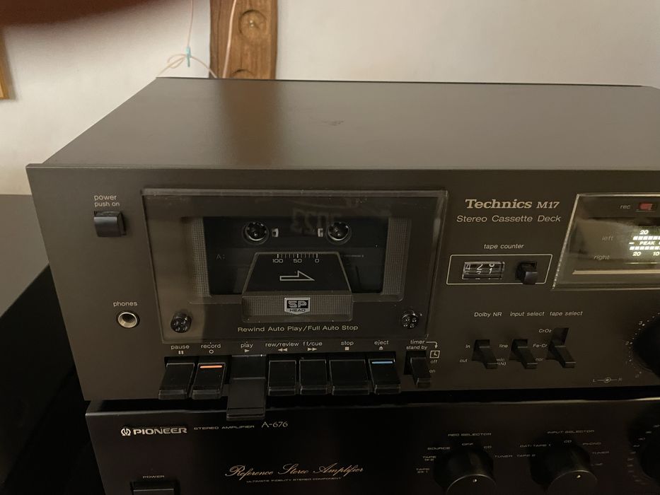 Deck TECHNICS M-17 vintage sprawny  100% piękny stan