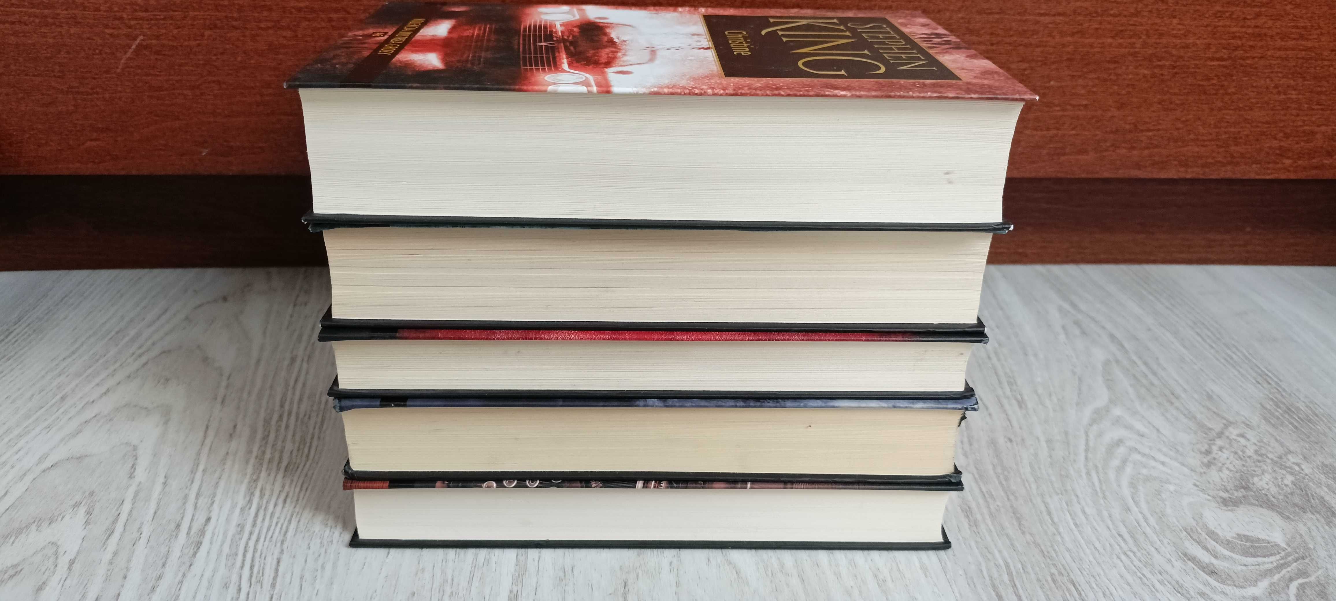 Stephen King Lśnienie + Misery + Cmętarz zwieżąt + Christine + Carrie
