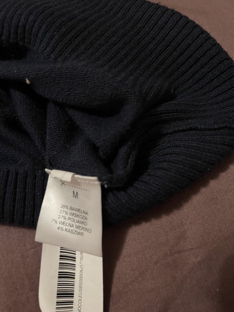 Sweter męski granatowy
