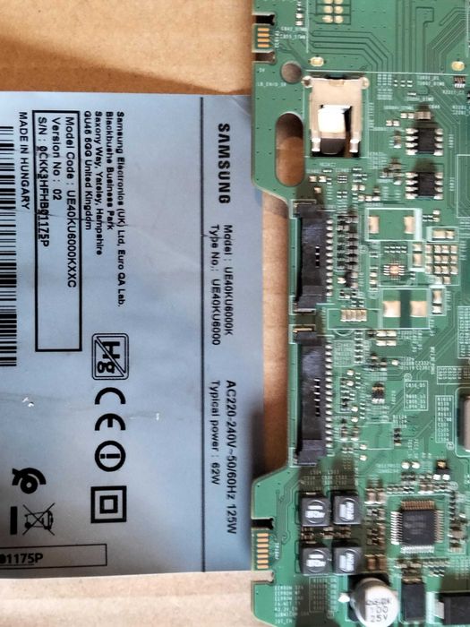 placa tv Samsung ue40ku6000k