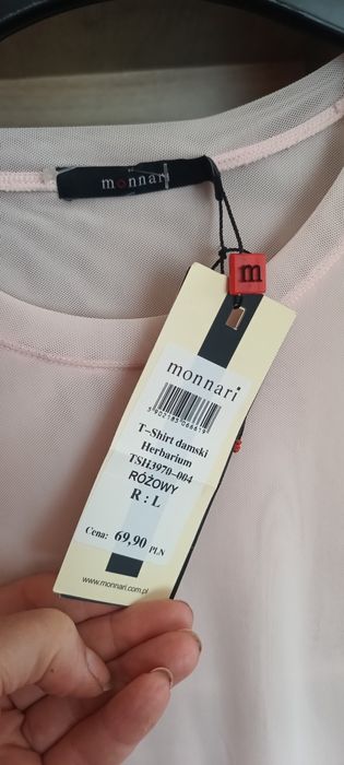 Monnari kolekcja wiosna-lato damskie zmysłowe bluza siateczki prszewie