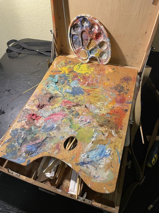 Етюднік мольберт ретро