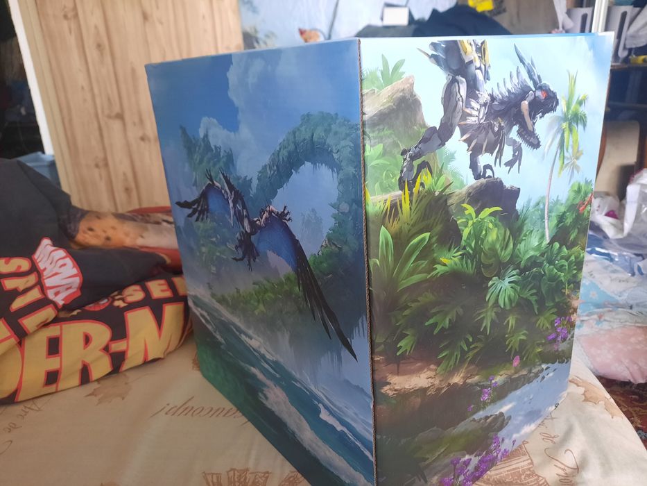 Коробка і арт бук від колекційного видання horizon forbidden west
