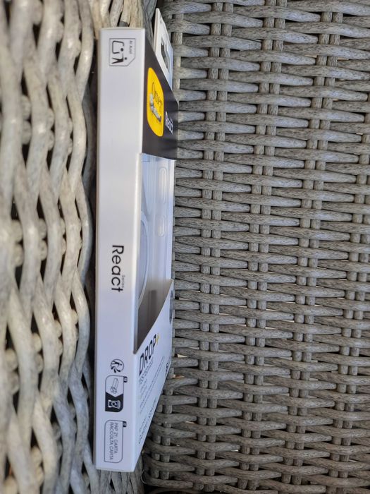 Etui Samsung Otterbox React Magnet do Galaxy S25 Ultra biały