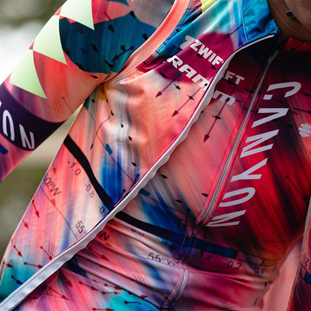 Canyon/Sram PRO - koszulka rowerowa, damska, rozm. S