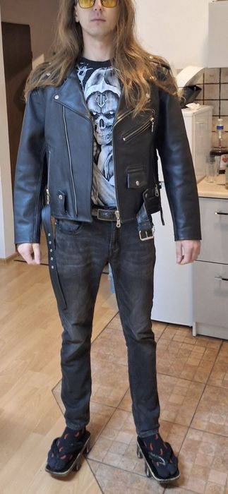 Harley Davidson skóra kurtka, Ramoneska, M