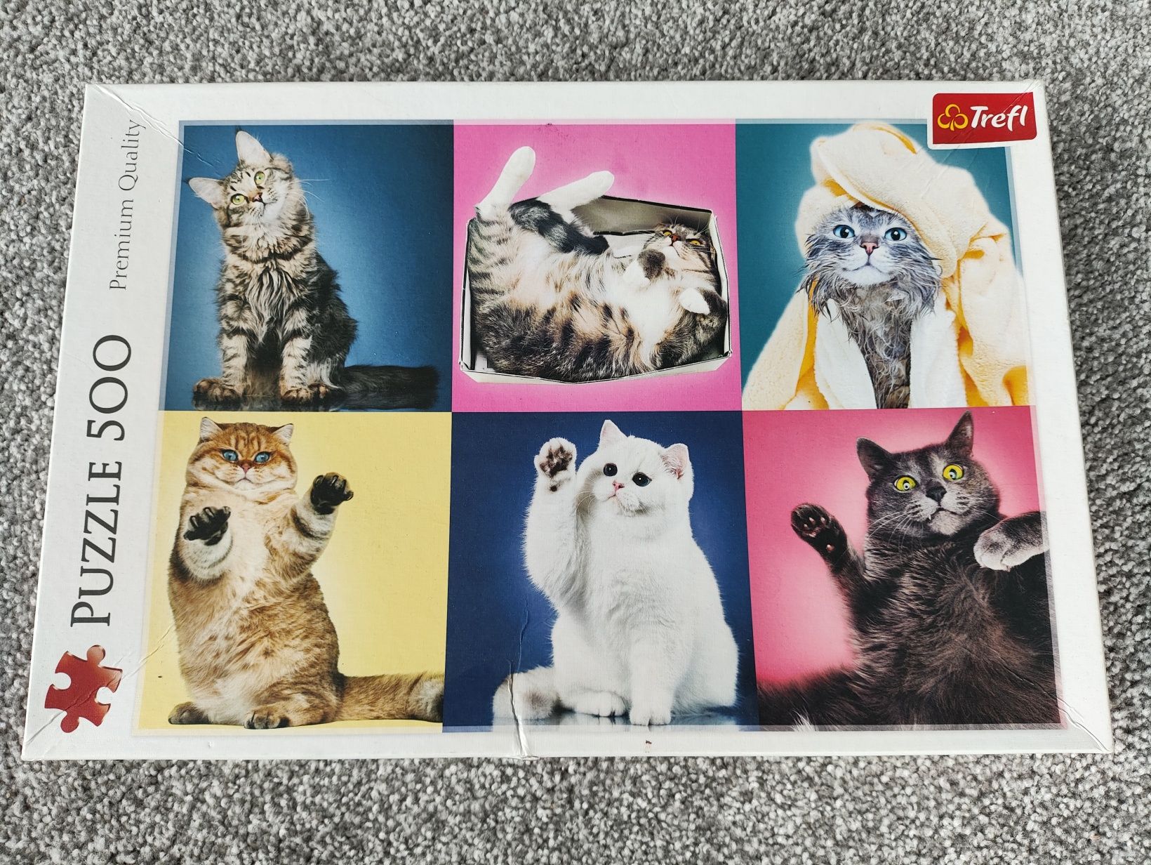 Puzzle 500 kawałków Koty
