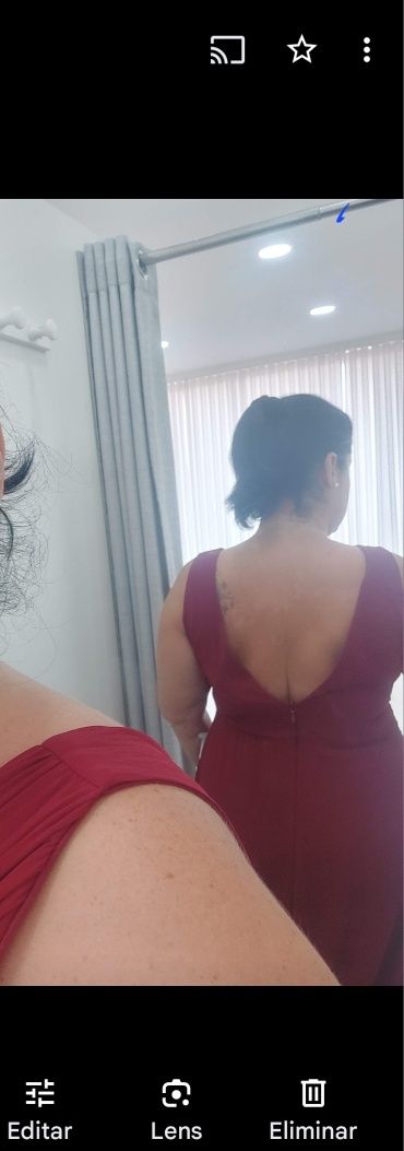 Vestido cerimónia