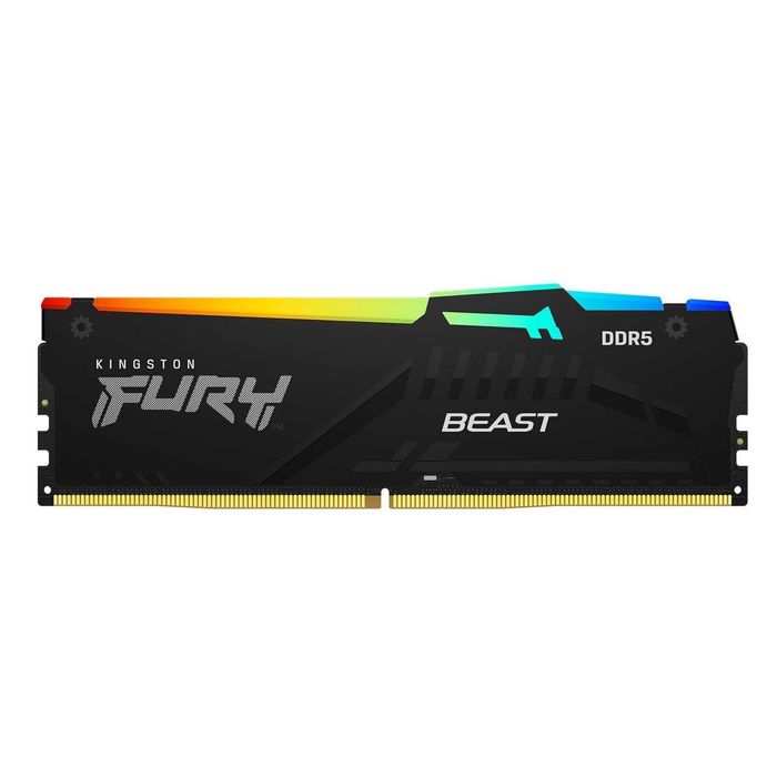 Модуль пам'яті Kingston Fury Beast DDR5 16GB 5200MHz CL40 RGB IntelXMP