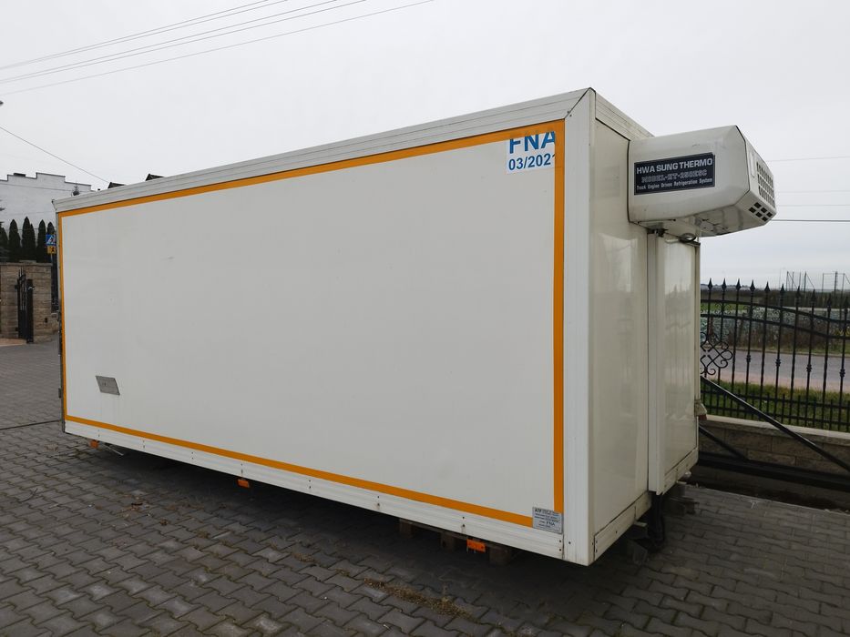 Chłodnia kontener 5,00x2,10x2,00 Iveco 100% sprawny