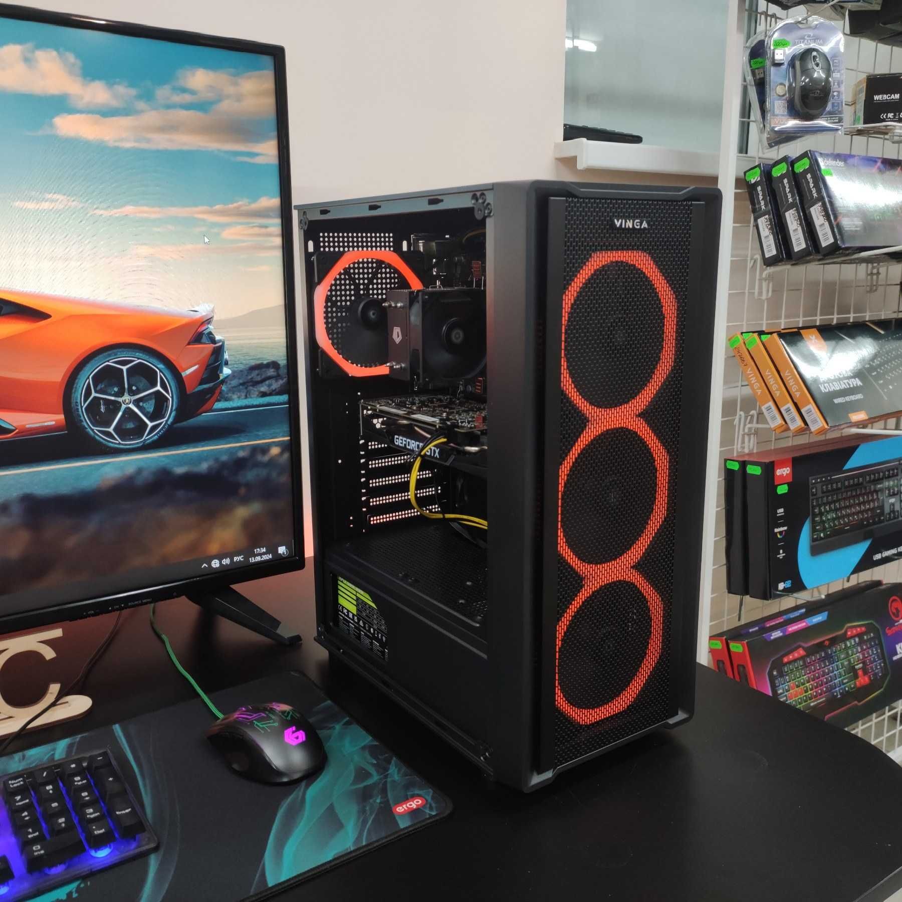 Компютер Intel Core i7 6700K, 32GB DDR4, GTX 1660 ti 6GB, SSD 480GB
