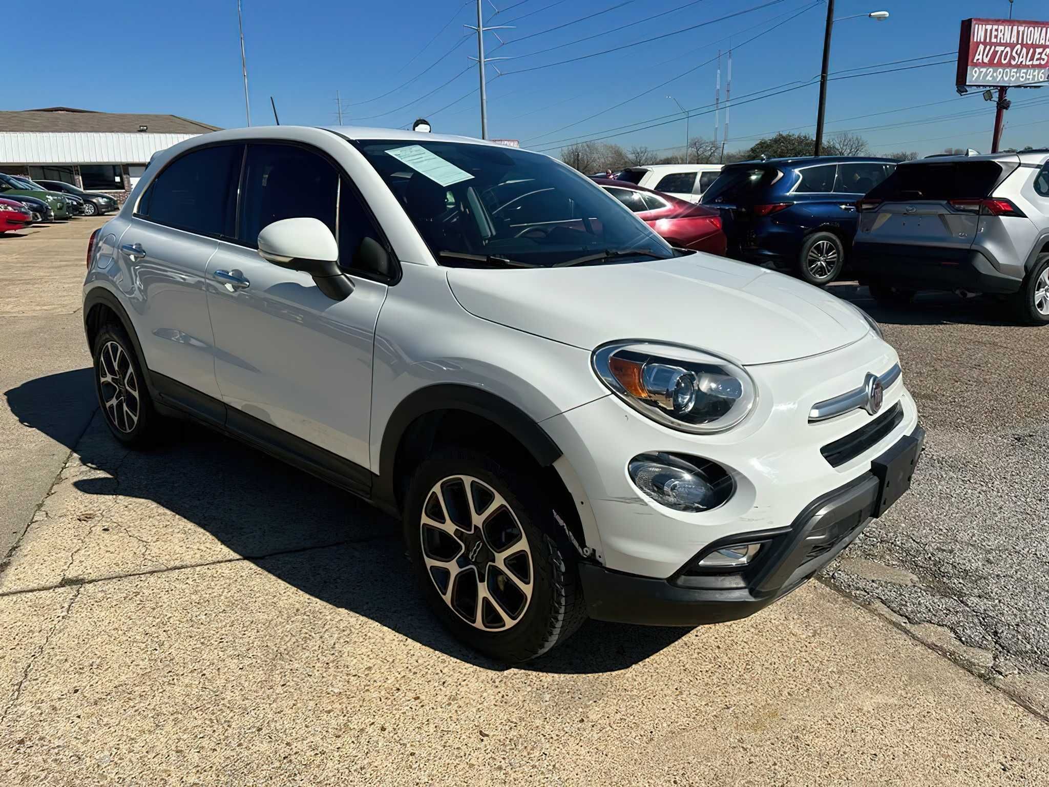 2018 Fiat 500X White