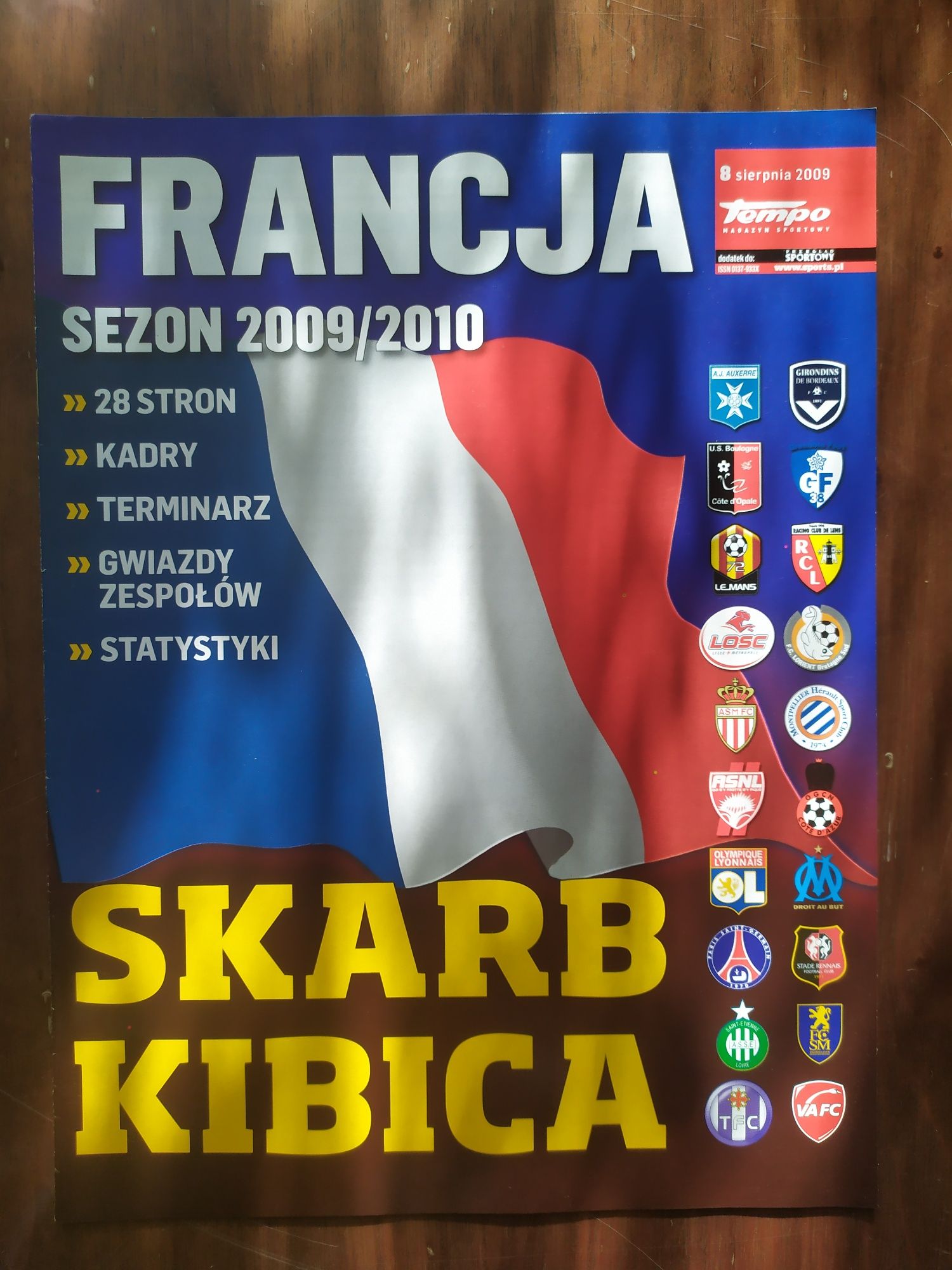 Skarb kibica ligi europejskie sezon 2009-10