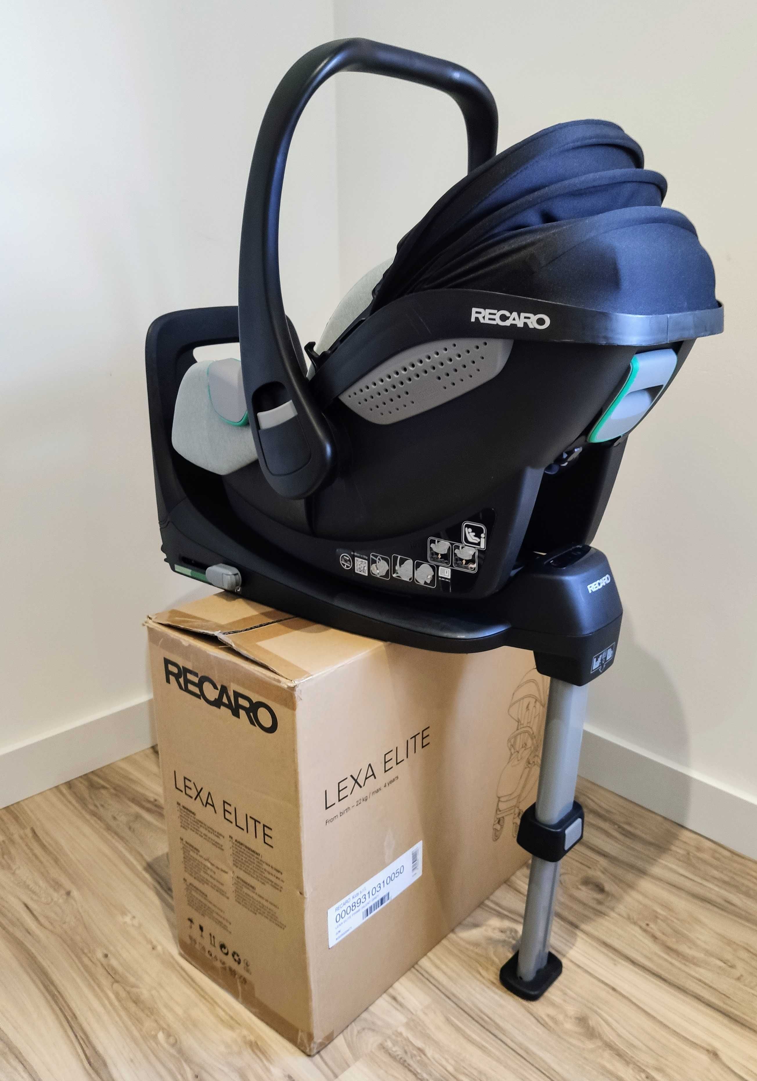 Recaro - Carrinho Passeio + Cadeira Auto + Base Isofix