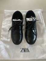Zara eleganckie komunia buty 33 czarny stan bdb