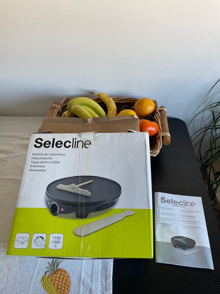 Máquina de fazer crepes da Selecline