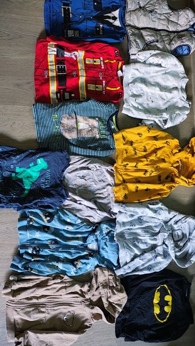 Paczka ubrań bluzki , blizy na zamek r92
