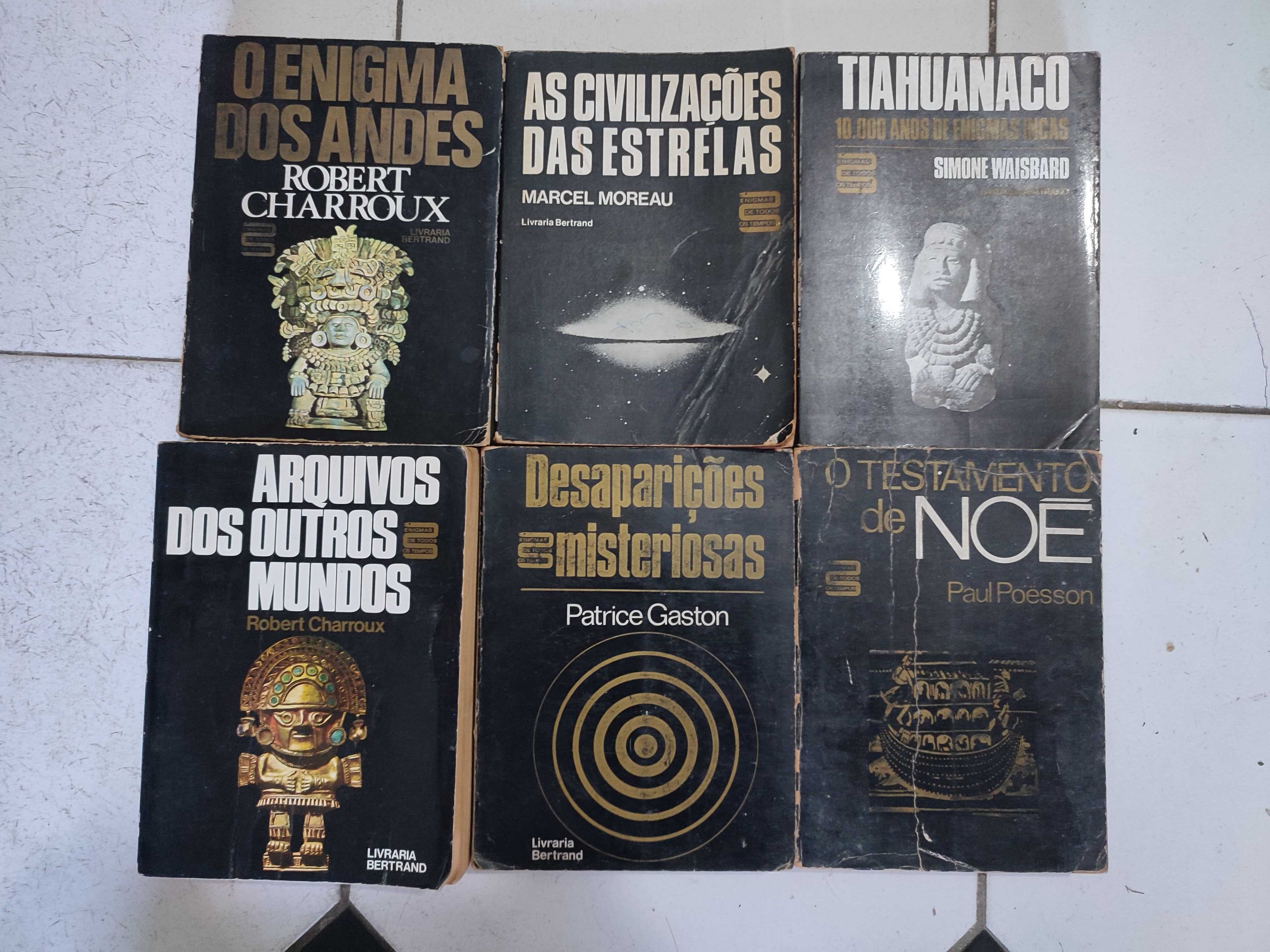 Lote 16 Livros sobre Mistérios da Humanidade