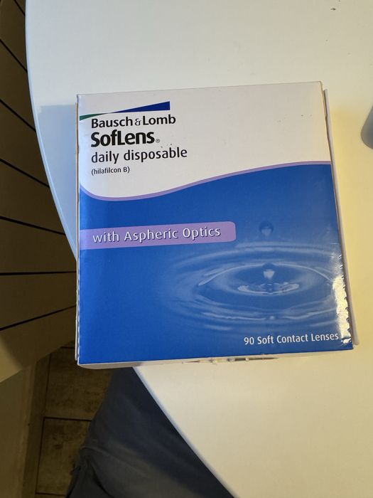 Soczewki Bausch & Lomb SofLens Daily Disposable +0.50 (89 sztuk/90)
