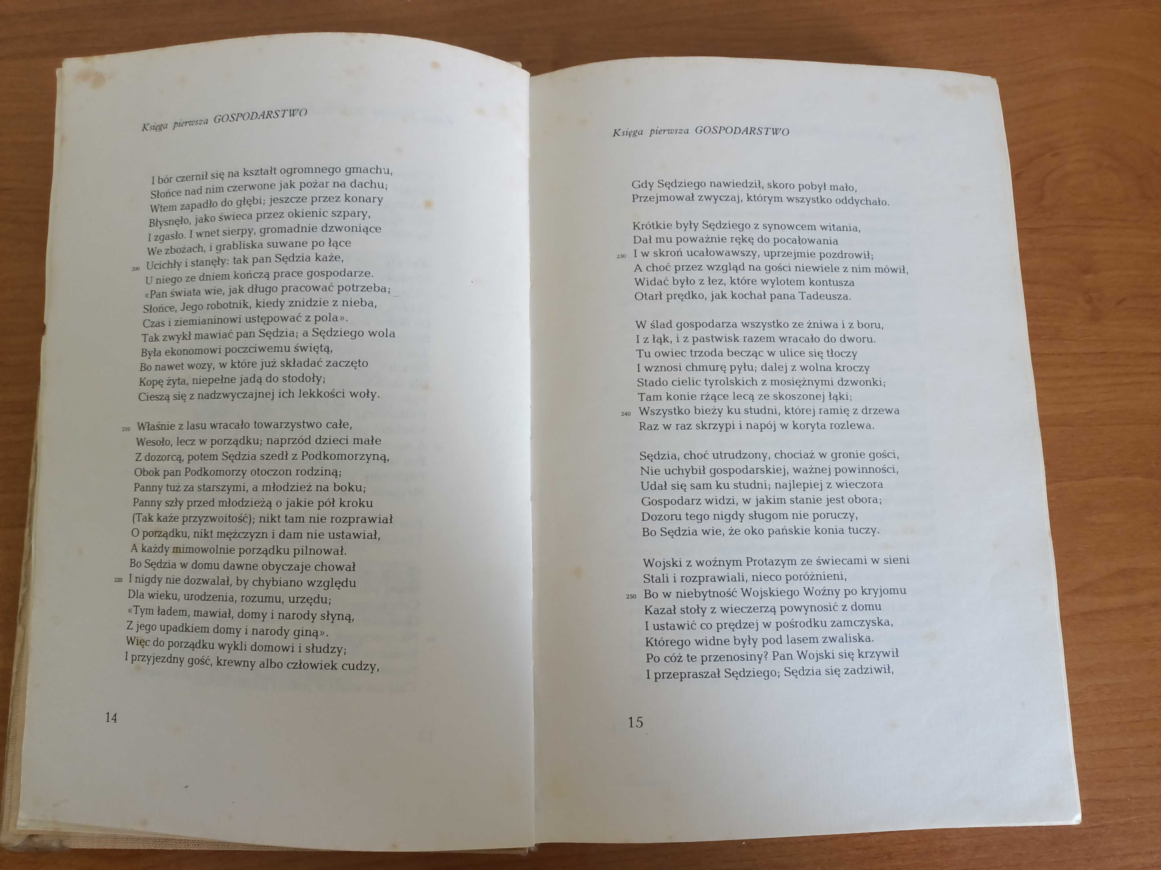 Pan Tadeusz - Adam Mickiewicz z 1988r
