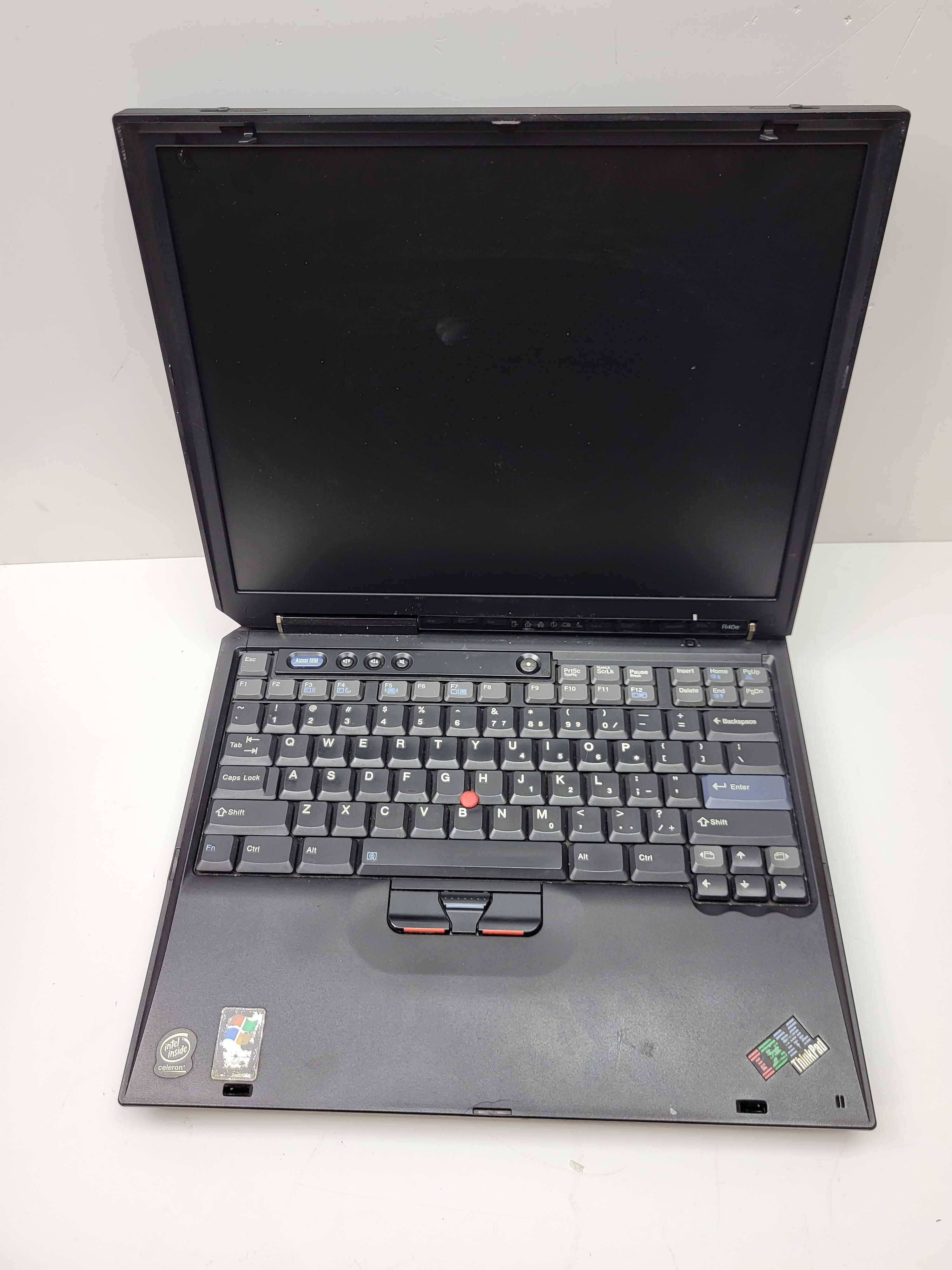 Laptop IBM R40e nietestowany