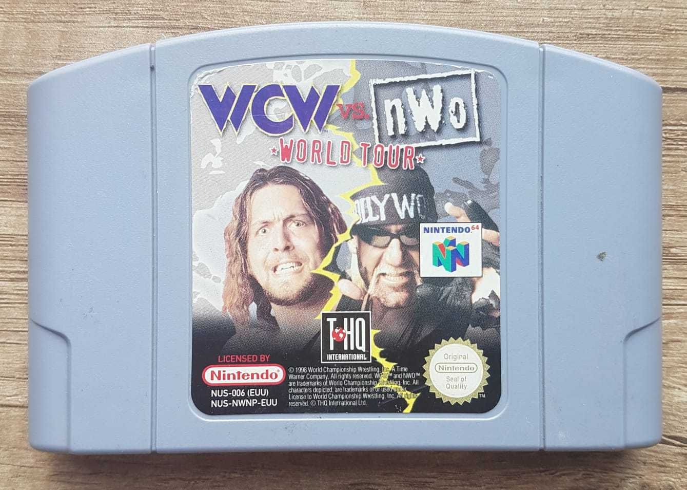 WCW VS NWO N64 prezent Nintendo 64