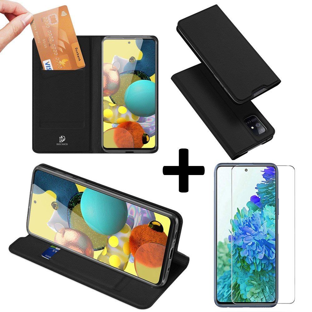 Etui Dux Ducis + Szkło Do Samsung S20 Fe Czarny