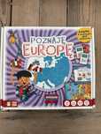 Poznaję Europę gra edukacyjna+książka