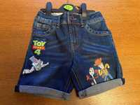 Krótkie spodenki 110 cm Toy story Disney Bardzo miękkie Jeans 4-5 lat